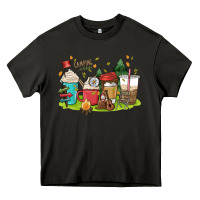 Asphalt camp coffee drink Heavy Core Tee - MaliasSmallBusiness
