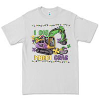 Dove Grey i dig mardi gras Premium Tee - MaliasSmallBusiness