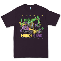 Plum i dig mardi gras Premium Tee - MaliasSmallBusiness