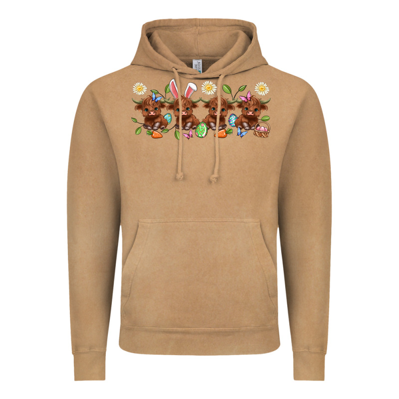 Easter Day Baby Heifers Vintage Hoodie by Artiststas | Teevron