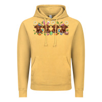 Vintage Mustard easter day baby heifers Vintage Hoodie - Artiststas