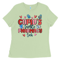 Matcha cupid's favorite pharmacy tech Ladies Tee - MaliasSmallBusiness