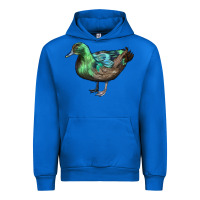 Cobalt Cayuga Duck Urban Hoodie - LillyAllenDesigns