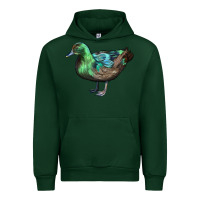 Forest Green Cayuga Duck Urban Hoodie - LillyAllenDesigns