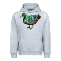 Heather Grey Cayuga Duck Urban Hoodie - LillyAllenDesigns