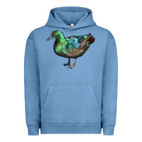 Pigment Pebble Blue Cayuga Duck Urban Hoodie - LillyAllenDesigns