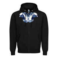 Black practice jersey fa element 1 Zipper Hoodie - FaDigitalArtStudio