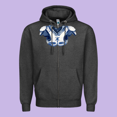 Practice Jersey Fa Element 1 Zipper Hoodie Designed By Fadigitalartstudio