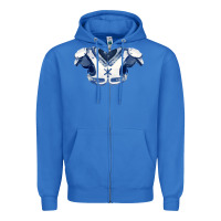 True Royal practice jersey fa element 1 Zipper Hoodie - FaDigitalArtStudio