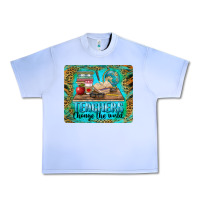 Grape Ice teachers change the world mousepad Urban Heavy Tee - BarkalooDesign