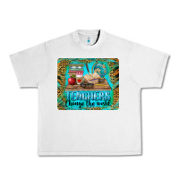 Teachers Change The World Mousepad Urban Heavy Tee | Teevron