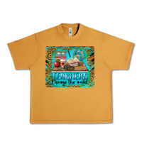Peanut Butter teachers change the world mousepad Urban Heavy Tee - BarkalooDesign
