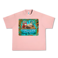Salmon teachers change the world mousepad Urban Heavy Tee - BarkalooDesign