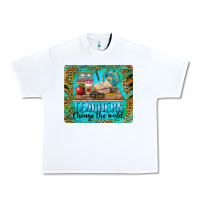 White teachers change the world mousepad Urban Heavy Tee - BarkalooDesign