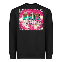 Black hair hustler with elements Heavyweight Sweatshirt - TumblerDesignByShophia