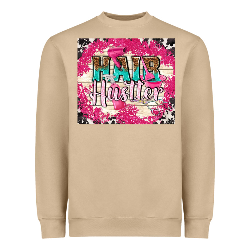 Hair Hustler With Elements Heavyweight Sweatshirt by TumblerDesignByShophia | Teevron