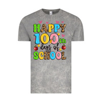 Cloud Rock happy 100 th days of school Vintage Tee - Artiststas