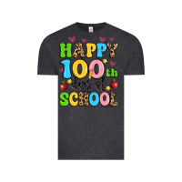 Vintage Black happy 100 th days of school Vintage Tee - Artiststas