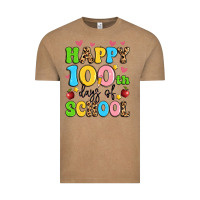 Vintage Coffee happy 100 th days of school Vintage Tee - Artiststas