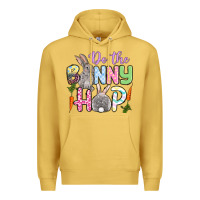 Antique Gold Do the bunny hop Easter Premium Hoodie - OliviaCreatesArt