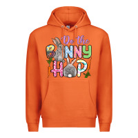 Carrot Do the bunny hop Easter Premium Hoodie - OliviaCreatesArt