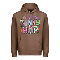 Chestnut Do the bunny hop Easter Premium Hoodie - OliviaCreatesArt