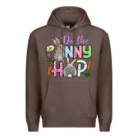 Coffee Do the bunny hop Easter Premium Hoodie - OliviaCreatesArt