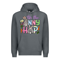 Rock Do the bunny hop Easter Premium Hoodie - OliviaCreatesArt