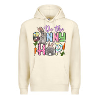 Sandshell Do the bunny hop Easter Premium Hoodie - OliviaCreatesArt