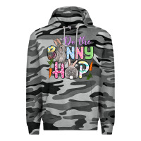Slate Camo Do the bunny hop Easter Premium Hoodie - OliviaCreatesArt