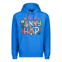 True Royal Do the bunny hop Easter Premium Hoodie - OliviaCreatesArt