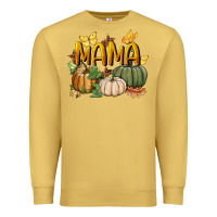 Antique Gold mama pumpkin Premium Sweatshirt - BundleAndBundleShop