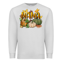 Dove Grey mama pumpkin Premium Sweatshirt - BundleAndBundleShop