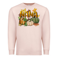 Pale Pink mama pumpkin Premium Sweatshirt - BundleAndBundleShop