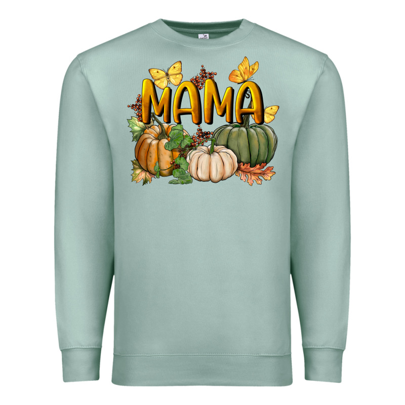 Mama Pumpkin Premium Sweatshirt by BundleAndBundleShop | Teevron