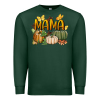 Sports Green mama pumpkin Premium Sweatshirt - BundleAndBundleShop