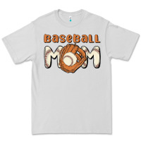 Dove Grey baseball mom Premium Tee - MaliasSmallBusiness
