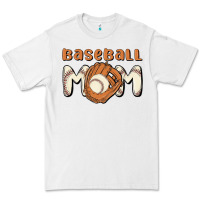 White baseball mom Premium Tee - MaliasSmallBusiness