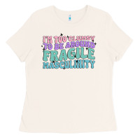 Bone i'm too clumsy to be around fragile masculinity Ladies Tee - MaliasSmallBusiness