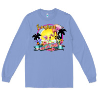 Colony Blue sunshine on my mind Long Sleeve Tee - NancyCooperArtShop