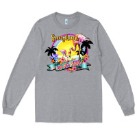 Heather Grey sunshine on my mind Long Sleeve Tee - NancyCooperArtShop