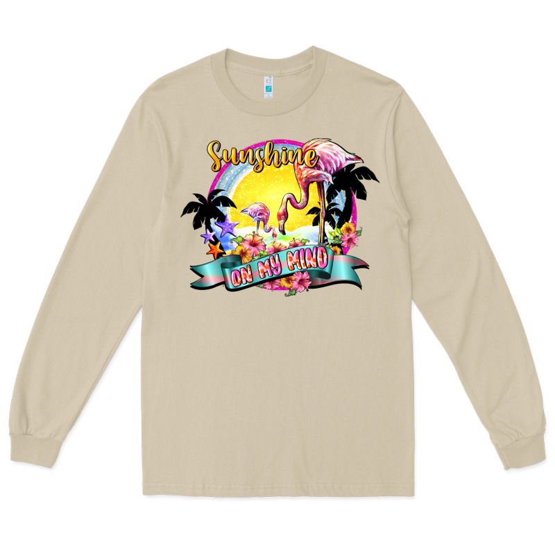 Sunshine On My Mind Long Sleeve Tee by NancyCooperArtShop | Teevron