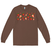 Chestnut strawberry Long Sleeve Tee - Jasminsmagicworld