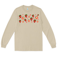 Mushroom strawberry Long Sleeve Tee - Jasminsmagicworld