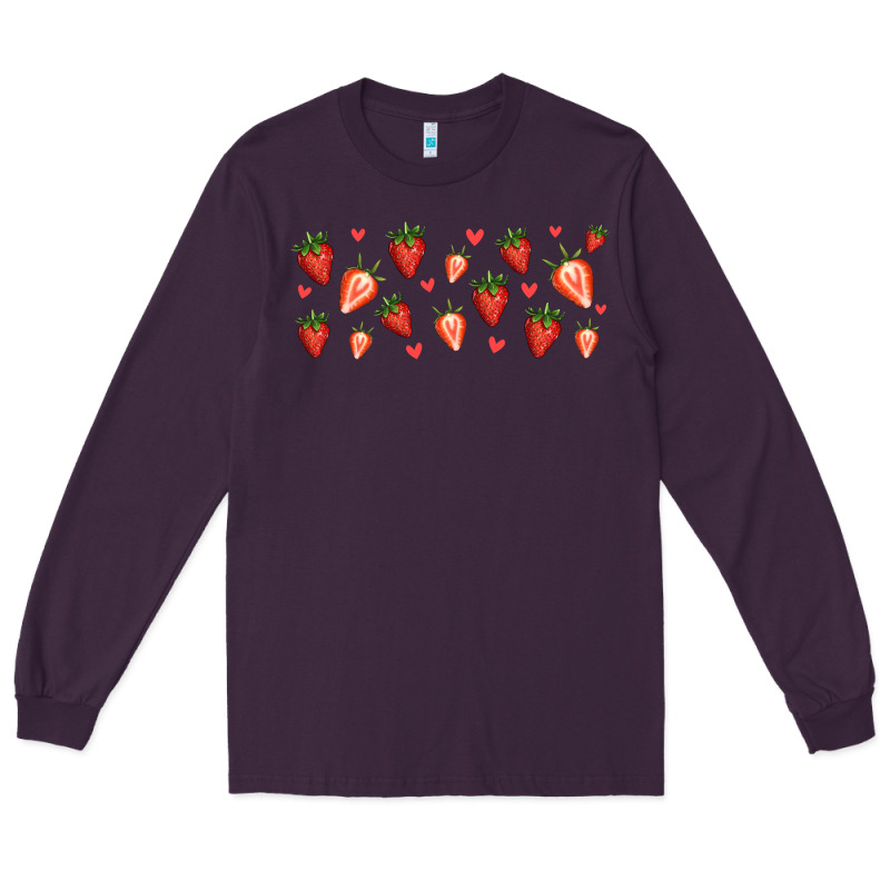 Strawberry Long Sleeve Tee by Jasminsmagicworld | Teevron