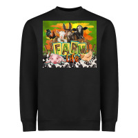 Farm Life With Animals Heavyweight Sweatshirt | Teevron