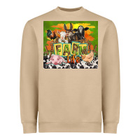 Mushroom farm life with animals Heavyweight Sweatshirt - TumblerDesignByShophia