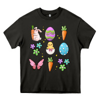 Asphalt easter elementary Heavy Core Tee - MaliasSmallBusiness