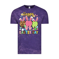 Cloud Purple happy easter day dental squad Vintage Tee - Artiststas