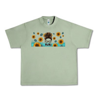 Oil Green western mama messy bun Urban Heavy Tee - Jasminsmagicworld